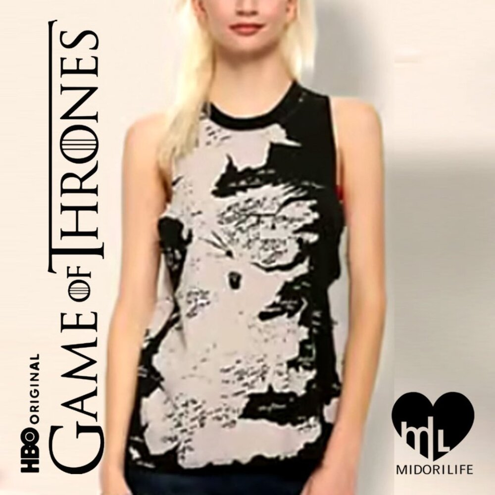 HBO GAME OF THRONES Map of Westeros Tank Top